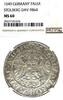 GERMANY TALER German State STOLBERG 1549 Taler Coin Thaler NGC MS 60 VZ/F.STG UNC RARE TOP POP -