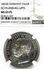 GERMANY TALER German States Schaumburg-Lippe 1865 Taler Coin Thaler NGC MS 65 PL STG UNC RARE -