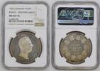 GERMANY TALER German State Baden 1836 Taler Coin Custom Union NGC MS 63+ PL STG as PP PROOF -