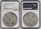 GERMANY TALER German States Hamburg 1730 IHL Taler Coin Thaler NGC MS 61 VZ/F.STG UNC RARE -