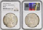 GERMANY 2 Thalers German State Bavaria 1842 2 Talers Coin Thaler NGC MS 62 F.STG UNC VEREINSMUENZE -