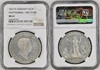 GERMANY TALER German States Wurttemberg 1833 W Taler Coin Thaler NGC MS 61 VZ/F.STG FREE TRADE -