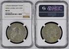 GERMANY TALER German States Hesse-Cassel 1778 Taler Coin NGC MS 62 VZ/F.STG UNC STERNTHALER -