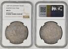 GERMANY TALER German States Saxony 1609 Taler Coin NGC MS 63 F.STG/STG Thaler UNC RARE -