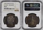 GERMANY TALER German States Bavaria 1834 Taler Coin Thaler NGC MS62 VZ/STG UNC OBERWITTELSBACH -