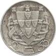 Portugal 2,5 Escudos 1943 fvz