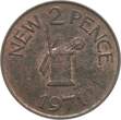 Guernsey 2 Pence 1979 EF