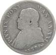 Vatikan 1 Lira 1866 Papst Pius IX s / VF-