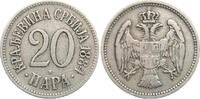 Serbien 20 Para Alexander I. -