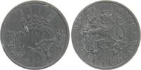 B&ouml;hmen und M&auml;hren 20 Heller 1942 fvz 8,00 EUR  Excl. 10,00 EUR Verzending