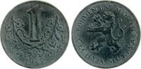 B&ouml;hmen und M&auml;hren 1 Korun 1942 ss 8,00 EUR  Excl. 10,00 EUR Verzending