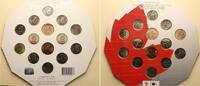 Canada Cents & Dollar ab 2007 Elisabeth II., 1952-2022, Blister mit 14 K... 25,00 EUR  Excl. 15,00 EUR Verzending