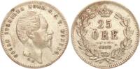 Schweden 25 &Ouml;re 1859 Oscar I., 1844-1859 fvz/vz 82,00 EUR  Excl. 15,00 EUR Verzending