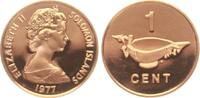 Solomonen 1 Cent 1977 Elisabeth II., 1952-2022 stgl 2,00 EUR  Excl. 10,00 EUR Verzending