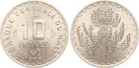 Mali 10 Francs 1976 Reispflanzen fstgl 8,00 EUR  Excl. 10,00 EUR Verzending