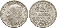 Niederlande 25 Cent Wilhelmina -