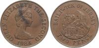 Jersey 2 New Pence Elisabeth II. -