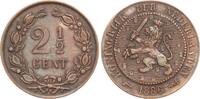 Niederlande 2,5 Cent Wilhelm III. -