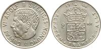 Schweden 2 Kroner Gustav VI. Adolf -