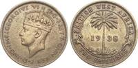British West Africa 2 Shillings Georg VI. -