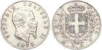 Italien 5 Lire Vittorio Emanuele II., 1861-1878 -