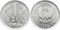 Polen 1 Zloty Kursmünze -