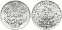Polen 2 Zlote Kursmünze -