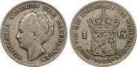 Niederlande 1 Gulden Wilhelmina, besseres Jahr -