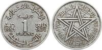 Marokko 1 Francs Mohammed V. unter französischem Protektorat -