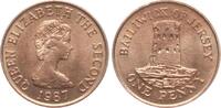 Jersey 1 Penny Elisabeth II. -