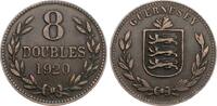 Guernsey 8 Doubles Georg V. -