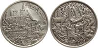 Schweiz Silbermedaille von Lamparter auf das Schloss Landshut -