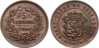 Luxembourg 5 Centimes Wilhelm III., 1849-1890 -