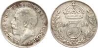 Großbritannien Threepence Georg V. -