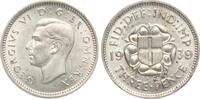 Großbritannien Threepence Georg VI., 1936-1952 -