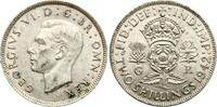 Großbritannien two Shillings (Florin) Georg VI., 1936-1952 -