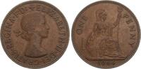 Großbritannien One Penny Elisabeth II., 1952-2022 -