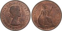 Großbritannien One Penny Elisabeth II., 1952-2022 -