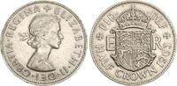 Großbritannien Half Crown Elisabeth II., 1952-2022 -