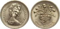 Großbritannien 1 Pound Elisabeth II. 1952-2022 -
