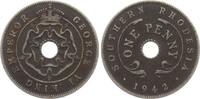 Süd-Rhodesien One Penny Georg VI. -