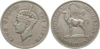 Süd-Rhodesien 2 Shillings Georg VI. -