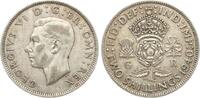 Großbritannien two Shillings (Florin) Georg VI., 1936-1952 -
