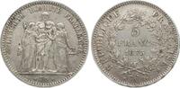 Frankreich 5 Francs Herkulesgruppe -