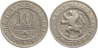 Belgien 10 Centimes Leopold II., 1865-1909, flämisch -
