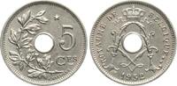 Belgien 5 Centimes Albert I., 1909-1934 -