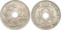 Belgien 25 Centimes Albert I., 1909-1934 -