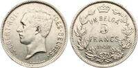 Belgien 5 Francs/Een Belga Albert I., 1909-1934 -