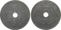 Belgien 25 Centimes Leopold III., 1934-1951 -