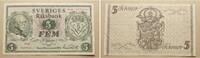 Schweden 5 Kronor Gustav V. -